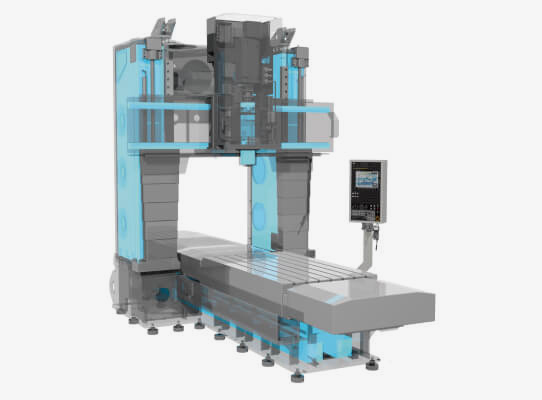 Yasda YBM 1218V Thermal distortion stabilizing system