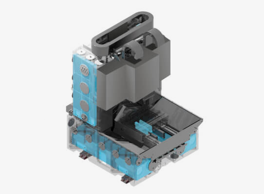Yasda YMC 430+RT10 Thermal distortion stabilizing system