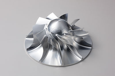 Inconel impeller finished example