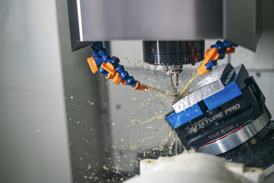 Micro mold machining example