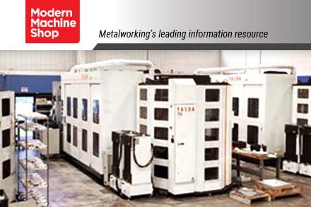 Automated 5-axis machining centers
